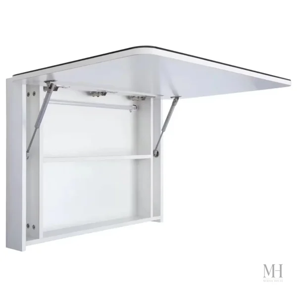 Miroir pratique avec rangement intégré pour salle de bain