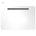 Armoire miroir 80 cm avec éclairage LED pour un espace optimisé