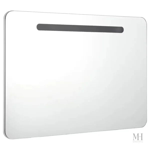Rangement astucieux avec miroir et éclairage LED pour salle de bain