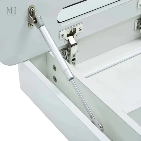 Miroir design 80 cm pour salle de bain avec éclairage fonctionnel