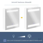 Accessoire de rangement pratique pour salle de bain