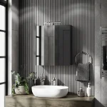 Miroir Armoire Salle de Bain Lumineux 60 cm