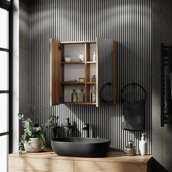 Armoire miroir moderne 60 cm pour une salle de bain stylée