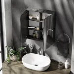 Miroir fonctionnel avec éclairage pour un usage quotidien