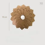 Miroir moderne inspiré par le style Art Déco