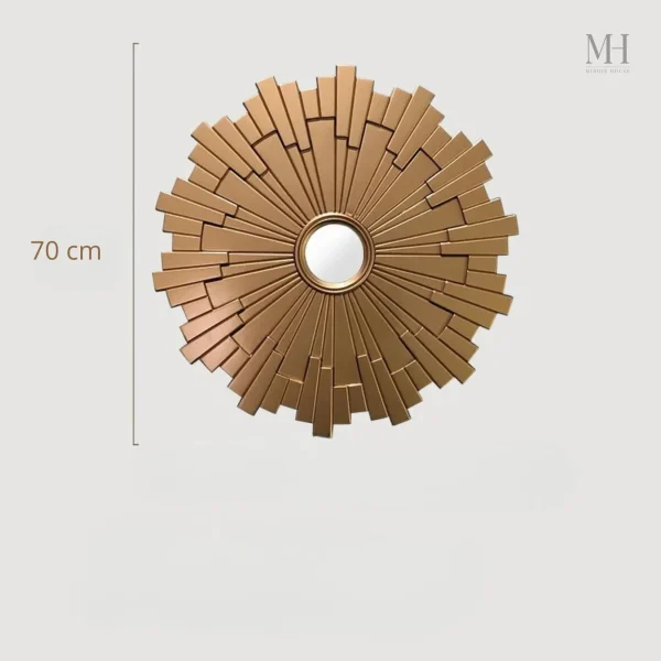 Miroir moderne inspiré par le style Art Déco