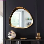 Miroir doré Art Nouveau L'ONDOYANT