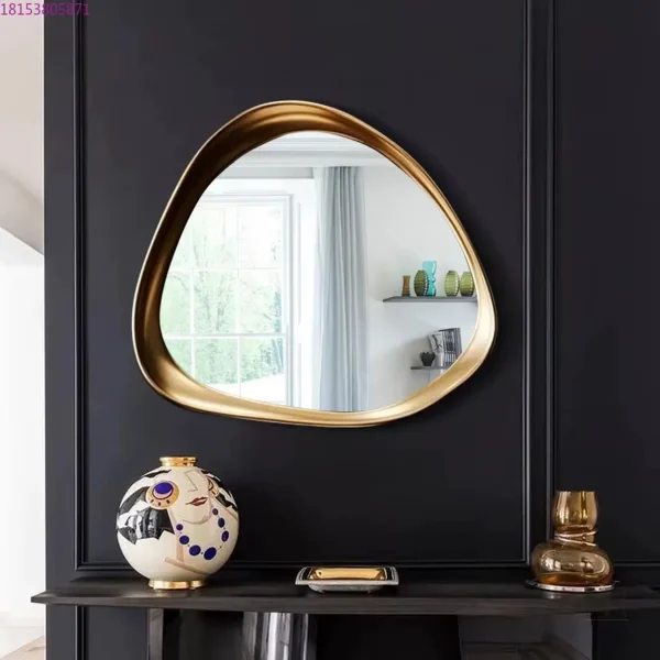 Miroir doré Art Nouveau L'ONDOYANT