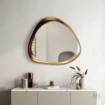 Miroir d'exception avec design Art Nouveau