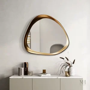 Miroir d'exception avec design Art Nouveau