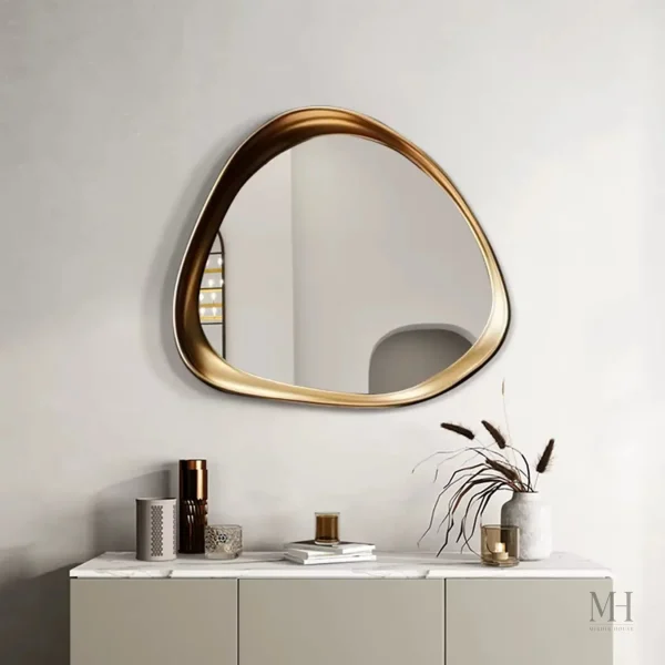 Miroir d'exception avec design Art Nouveau