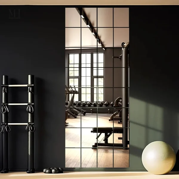 Miroir à coller, idéal pour des projets de décoration intérieure