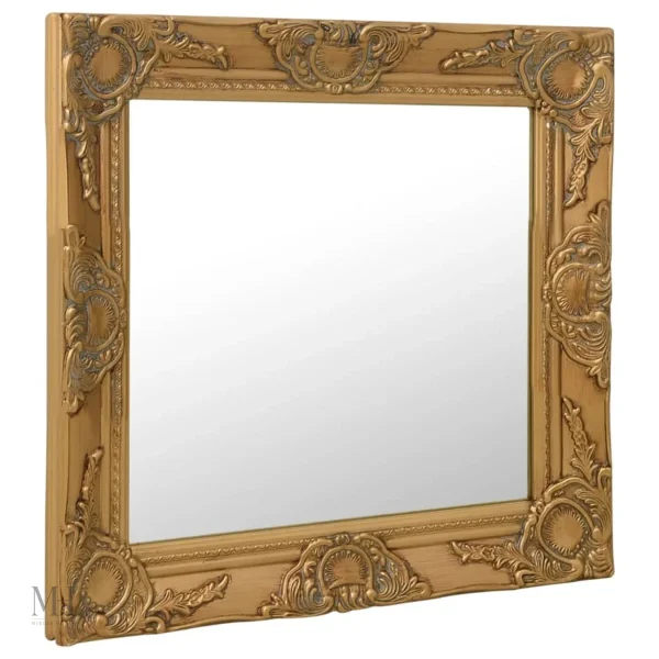 Miroir baroque doré pour une décoration raffinée