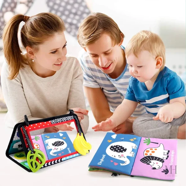 miroir-bebe-1 Miroir Bébé Montessori Noir et Blanc pour Éveil