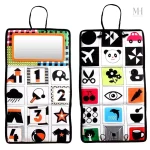 Accessoire d'éveil bébé en miroir Montessori
