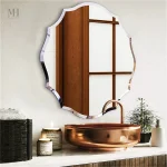 Miroir baroque 64x81 cm, style sans cadre