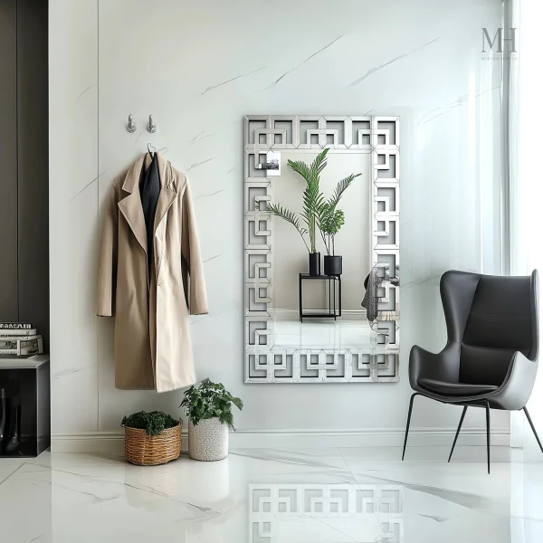 Miroir Mural Design Raffiné pour Décoration