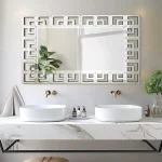 Miroir Biseauté Grand Format pour Intérieur Chic