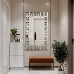 Miroir Mural au Fini Biseauté et Sophistiqué