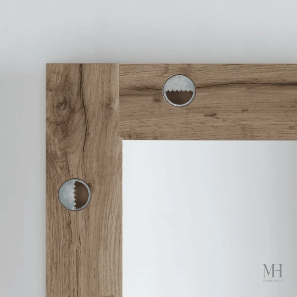 Miroir élégant, accent naturel pour votre pièce