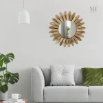 Miroir design en Bois pour une ambiance naturelle