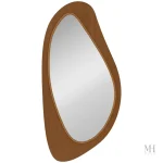 Miroir en pin pour ambiance chaleureuse