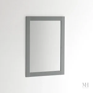 Miroir salle de bain rectangulaire au design sobre