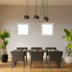 Miroir carré 60x60 pour une touche moderne