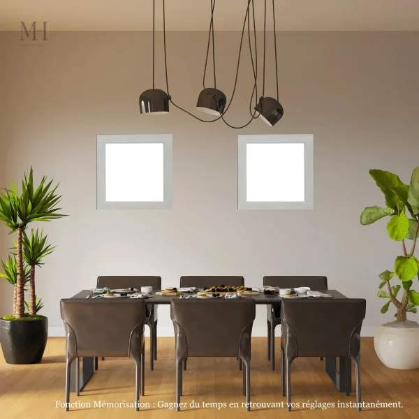 Miroir carré 60x60 pour une touche moderne