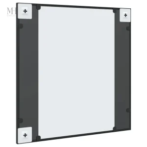 Miroir en métal noir pour intérieur contemporain