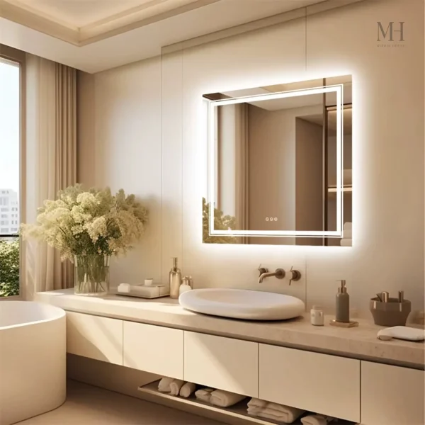 Miroir anti-buée pour un usage quotidien en toute simplicité