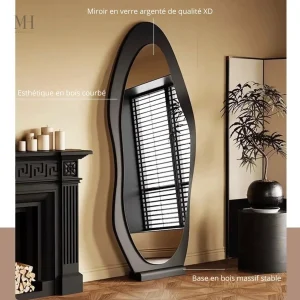 Miroir sur pied 160 cm, décoration élégante