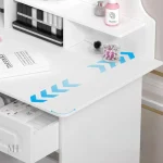 Espace de beauté fonctionnel avec miroir et lumière LED