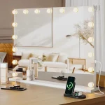 Miroir Coiffeuse Lumineux 80x60 cm