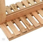 Miroir en Noyer Massif au Design Épuré