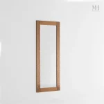 Miroir mural avec cadre texturé