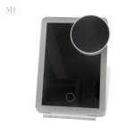 Miroir LED compact pour un maquillage précis en déplacement