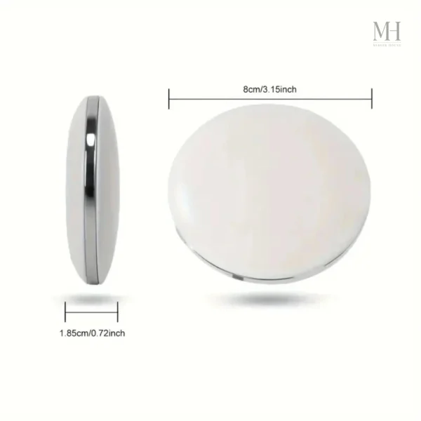 Miroir de maquillage pratique avec éclairage intégré