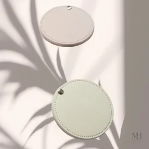 Miroir rond 8 cm, parfait pour les voyages et les sorties