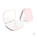 Miroir de maquillage grossissant avec éclairage LED