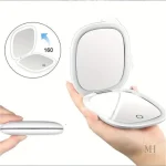 Miroir pratique avec éclairage LED intégré