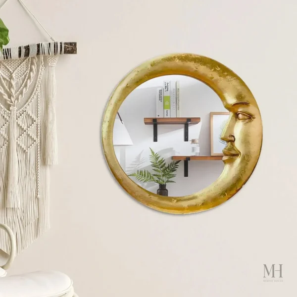 Miroir de sorcière 22 cm - Élément décoratif élégant