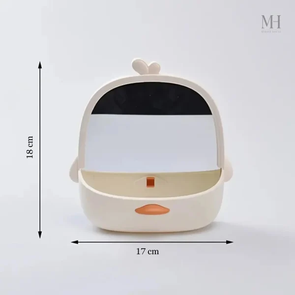 Miroir pratique à utiliser pour le maquillage quotidien