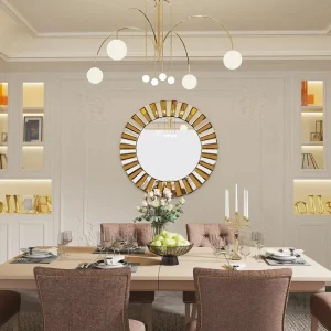 Miroir mural décoratif - Un vrai soleil pour votre intérieur