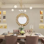 Miroir élégant pour apporter lumière et style à vos espaces