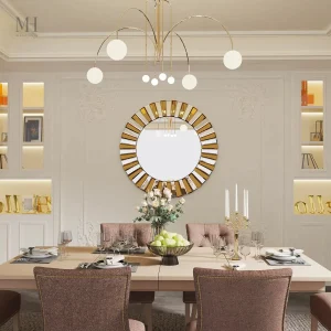 Miroir élégant pour apporter lumière et style à vos espaces