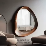 Miroir Design avec Forme Organique Unique