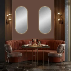 Miroir grand format 100x45 cm