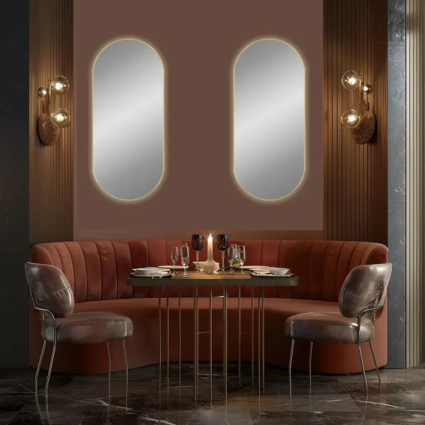 Miroir grand format 100x45 cm