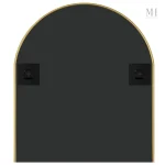 Miroir doré contemporain pour intérieur